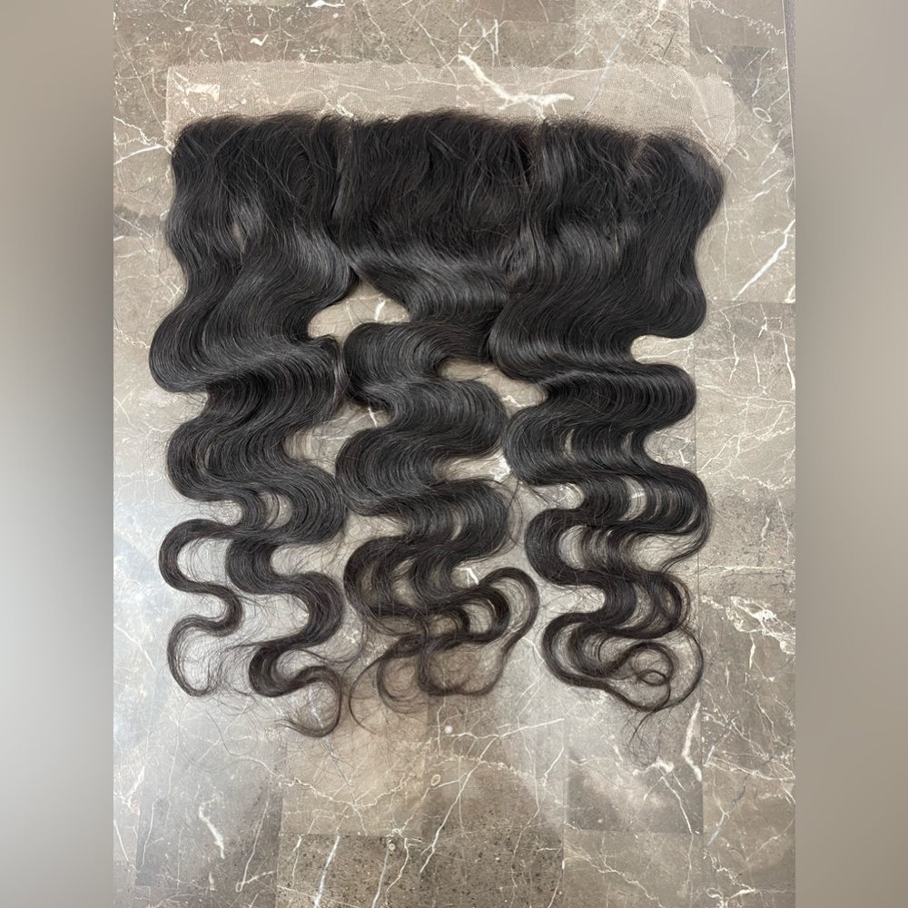 New! 20” 13x4 HD Lace Virgin Human Hair Body Wave Lace Frontal